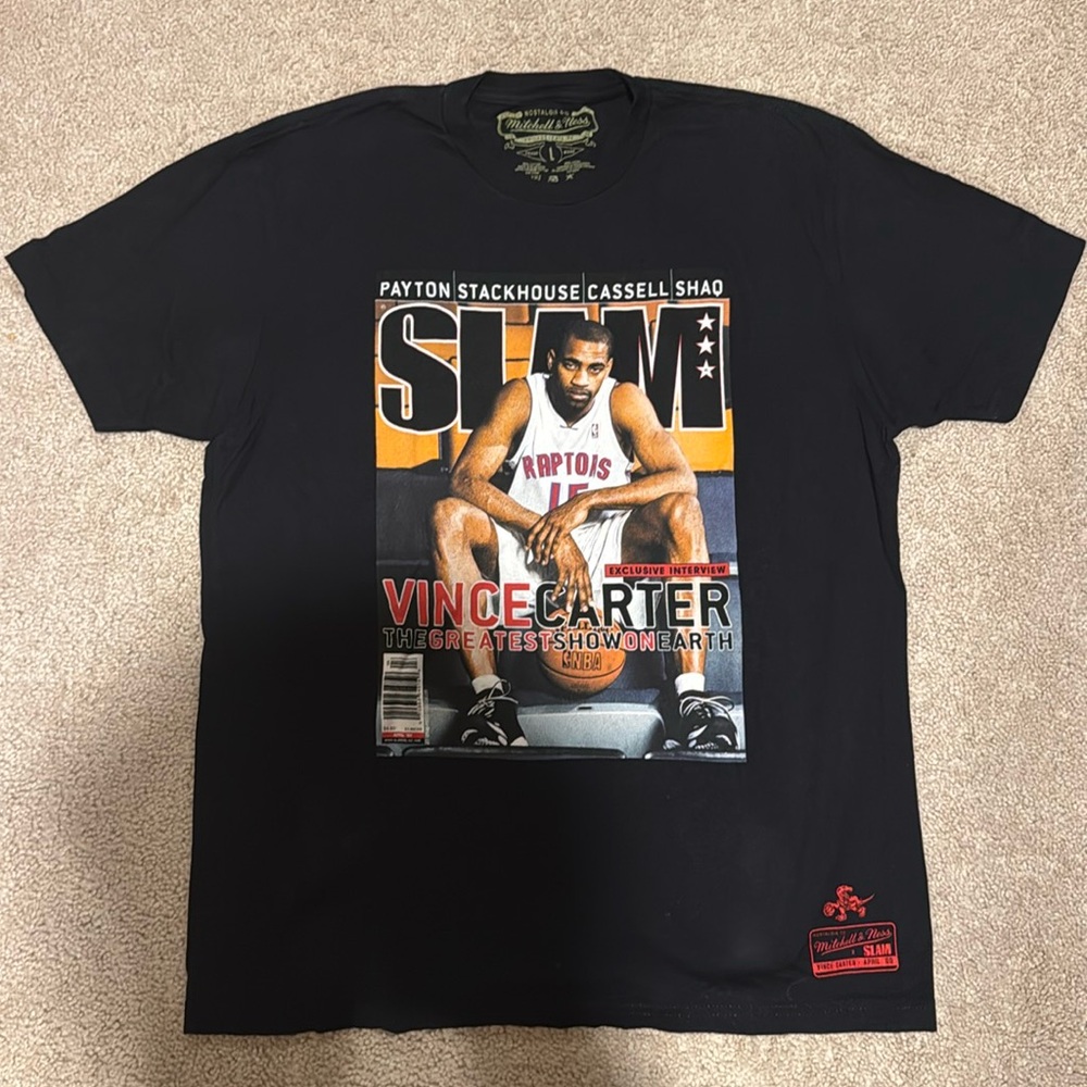 Mitchell & Ness Vince Carter Slam Graphic Tee